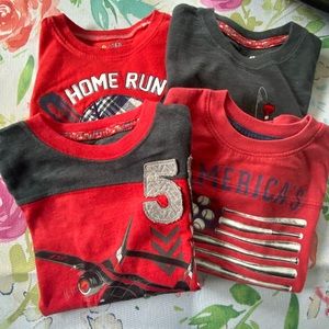 Disney Jumping Beans/Jumping Beans T-shirts- set of 4.  Boys size 4.
